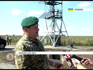 На ділянці кордону з Росію встановили вежу із відеонаглядом