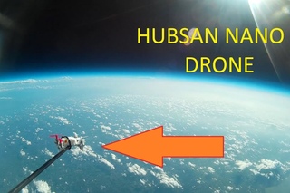 Launching a Drone into Space