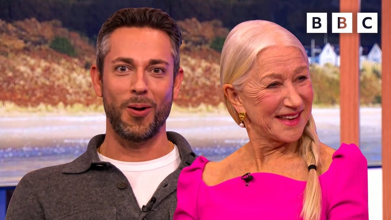 Helen Mirren is a HUGE Shazam fan , The One Show