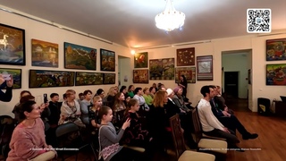 Открытие выставки. По Волге матушке. Марины Поляковой. Г. Балахна. Музей- Дом Плотникова.