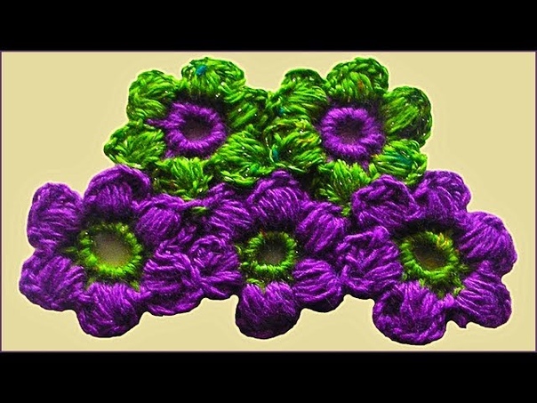 Цветы из пышных столбиков ( Flowers of lush