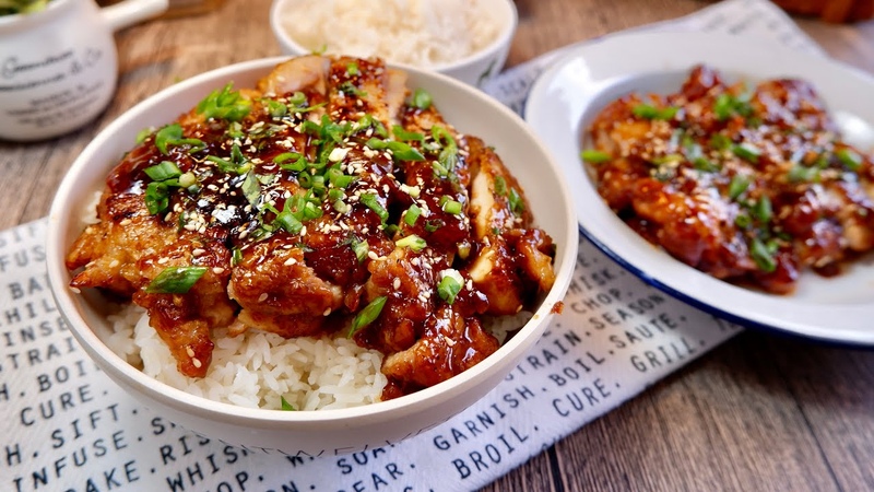Zero Skills Required Garlic Soy Sauce Chicken Chop 蒜蓉酱烧鸡扒 Teriyaki Chicken Chop, Chinese