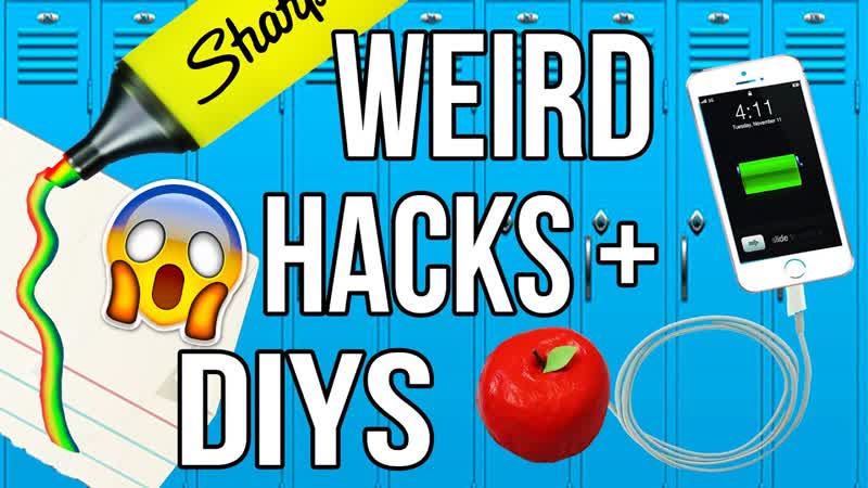 Weird Back To School HACKS DIYS