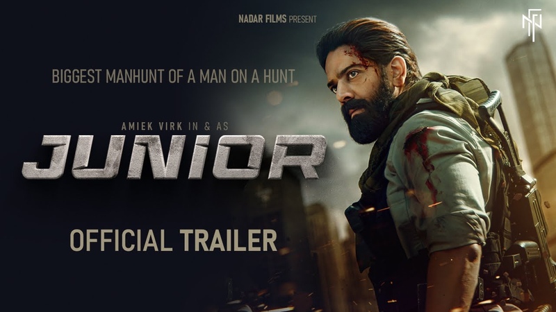 JUNIOR ( Official Trailer), Amiek Virk, Srishti Jain, Nadar Films, 18 August