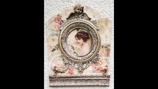 Anleitung Vintage Rosendame - Instructions &quotVintage Rose Lady"