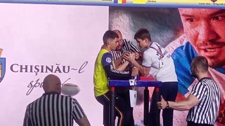 #армрестлинг  Чемпионат Европы до 65 до 18
