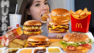 МУКБАНГ  ХОЧУ СОБАКУ ! Макдональдс McDonalds | АСМР  ASMR ( mukbang and eating sounds)