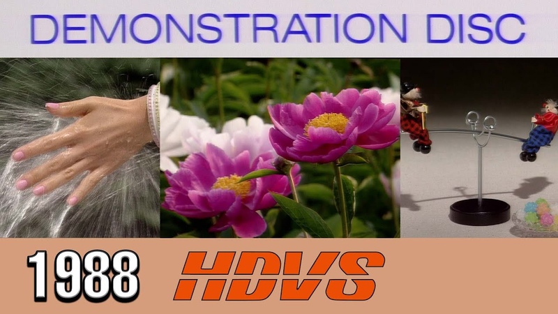 Sony HDL 2000 Demonstration Disc (1988 Analog HDTV 1080i HDVS Video