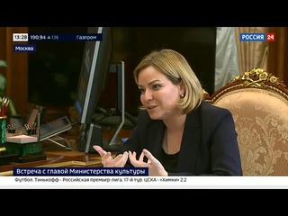07 12 2020 Встреча Владимира Путина с Министром культуры Ольгой Любимовой