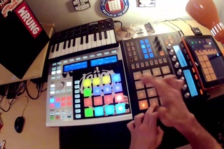 Téhu-Loop Session #21 on Maschine MK2