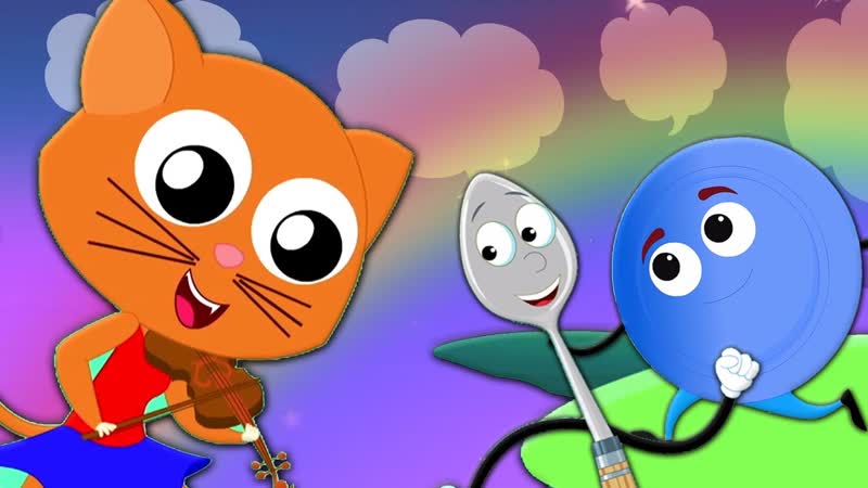 Детские песни, Детские рифмы, Hey Diddle Diddle, Rhymes For Kids, Kids Baby