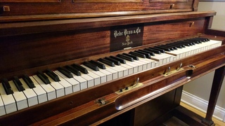 White Christmas on a 1916 Behr Bros. Player Piano