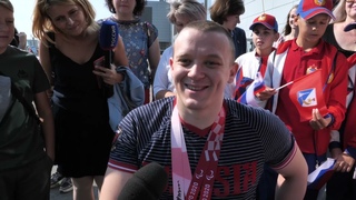 Чемпион-паралимпиец севастополец Андрей Граничка вернулся на Родину / Встреча в аэропорту