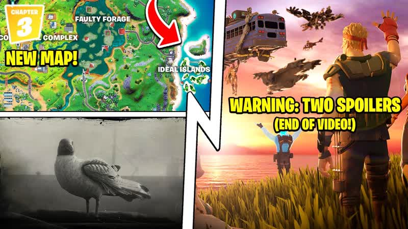 Chapter 3 Event ( Phase 2 Spoilers), New Map is TROPICAL, Fortnite