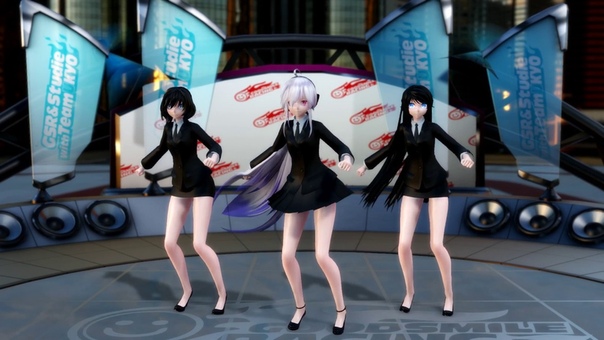 MMD 1602 TDA Uniform Haku, Tori Yoru Hot Dance love Joy DL 1080 P, 60