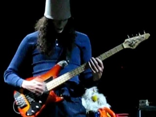 BUCKETHEAD on BASS guitar!  Wow.