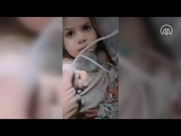 New footage shows 3 year old Ayda rescued from debris 91 hours after quake in Izmir Anadolu