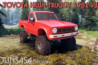 Spintires 2014 - Toyota Hilux Truggy 1981 v1.1