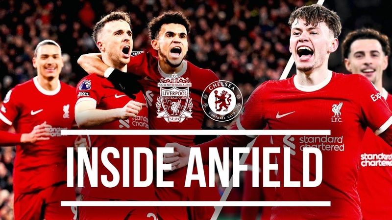 Best View Of Emphatic Premier League Win, Inside Anfield, Liverpool 4 1
