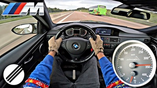 830HP BMW M3 E92 SK3 RR INFINITAS TOP SPEED DRIVE ON GERMAN AUTOBAHN