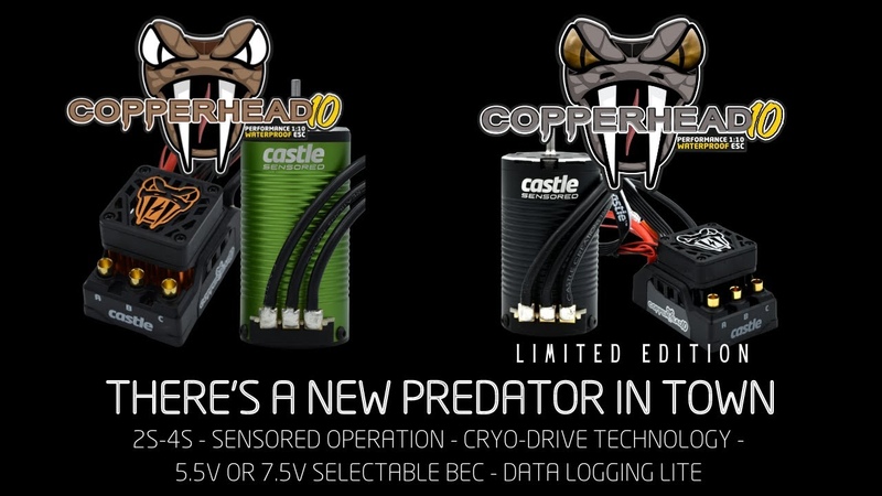 Announcing COPPERHEAD 10 PERFORMANCE 1:10 TH SCALE SENSORED
