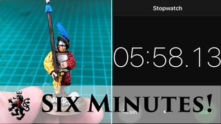 How to Paint - Six Minute Freeguild Guardsman - Empire State Troops - Cities of Sigmar - Contrast