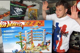 Hot Wheels Хот Вилс Невообразимый гараж - ОГРОМНЫЙ гараж для машинок  и Треки