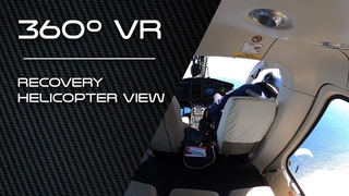 360º VR | Recovery Helicopter View - Mid Air Recovery Demo