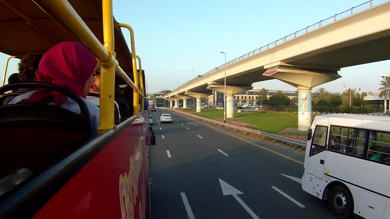 International Travel 2017. Dubai View Bus