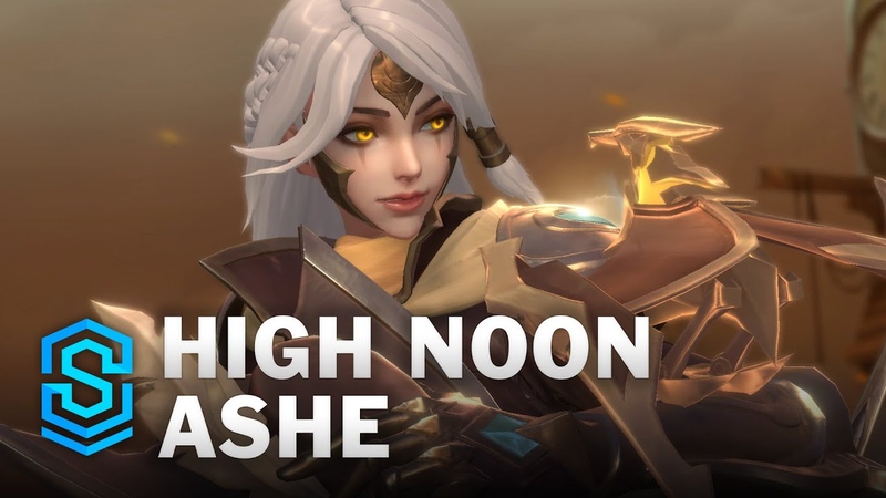 High Noon Ashe Wild Rift Skin