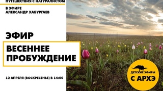 Детский эфир “Весеннее пробуждение“ в рамках рубрики “Путешествия с натуралистом“