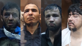 Как закрывали террористов Крокуса | Moscow suspect terror in court (deadly concert attack)